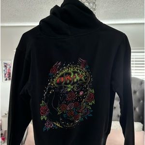 Obey Small Black Hoodie